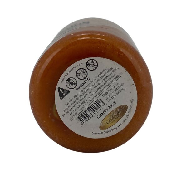 Crossroads 26oz Double Wick Candle | Carmel Apple | Glass Jar **NEW - Picture 4 of 4
